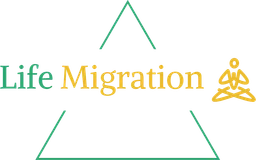 Life Migration Therapy logo, Maryland therapy practice client of Create With Amy